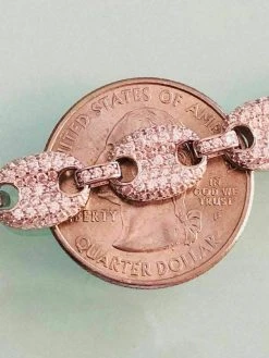 Puff Gucci Link Chain Out ICED Moissanite Pass Diamond Test 925 Silver 8mm Thick -Harlem Bling Shop harlembling puff gucci link chain out iced moissanite pass diamond test 925 silver 8mm thick 08553.1664377496