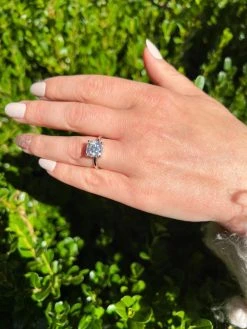 Real 1-3ct Real Moissanite Engagement Promise Ring Square Cushion Cut 925 Silver 24 Real 1-3ct Real Moissanite Engagement Promise Ring Square Cushion Cut 925 Silver -Harlem Bling Shop harlembling real 1 3ct real moissanite engagement promise ring square cushion cut 925 silver 75343.1665755660