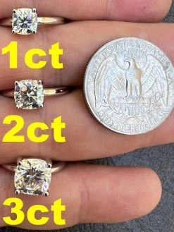 Real 1-3ct Real Moissanite Engagement Promise Ring Square Cushion Cut 925 Silver 17 Real 1-3ct Real Moissanite Engagement Promise Ring Square Cushion Cut 925 Silver -Harlem Bling Shop harlembling real 1 3ct real moissanite engagement promise ring square cushion cut 925 silver 81836.1665755650