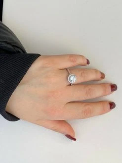 Real 1.2ct Moissanite Engagement Promise Ring Passes Diamond Tester 925 Silver 19 Real 1.2ct Moissanite Engagement Promise Ring Passes Diamond Tester 925 Silver -Harlem Bling Shop harlembling real 1.2ct moissanite engagement promise ring passes diamond tester 925 silver 47868.1664390994