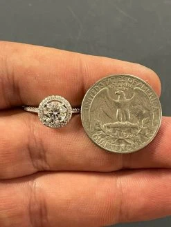 Real 1.2ct Moissanite Engagement Promise Ring Passes Diamond Tester 925 Silver 20 Real 1.2ct Moissanite Engagement Promise Ring Passes Diamond Tester 925 Silver -Harlem Bling Shop harlembling real 1.2ct moissanite engagement promise ring passes diamond tester 925 silver 89403.1664390068