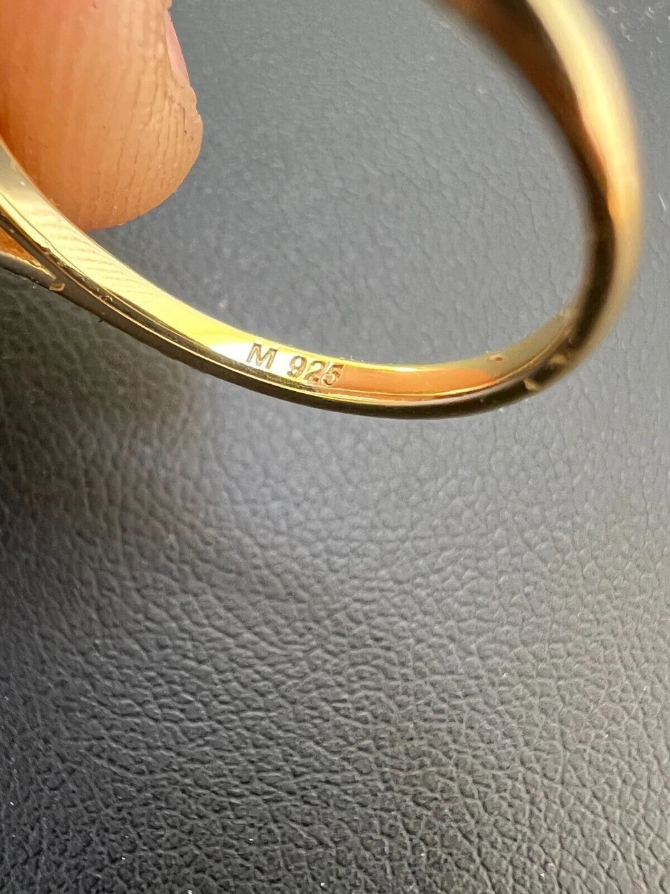 Real 1.2ct VVS D Moissanite Engagement Promise Ring 14k Gold Plated 925 Silver 14 Real 1.2ct VVS D Moissanite Engagement Promise Ring 14k Gold Plated 925 Silver - Image 12