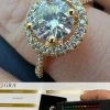 Real 1.2ct VVS D Moissanite Engagement Promise Ring 14k Gold Plated 925 Silver -Harlem Bling Shop harlembling real 1.2ct vvs d moissanite engagement promise ring 14k gold plated 925 silver 75621.1664301478