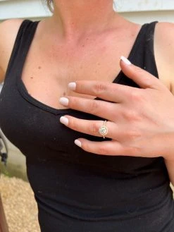 Real 1.2ct VVS D Moissanite Engagement Promise Ring 14k Gold Plated 925 Silver 24 Real 1.2ct VVS D Moissanite Engagement Promise Ring 14k Gold Plated 925 Silver -Harlem Bling Shop harlembling real 1.2ct vvs d moissanite engagement promise ring 14k gold plated 925 silver 85964.1664300733