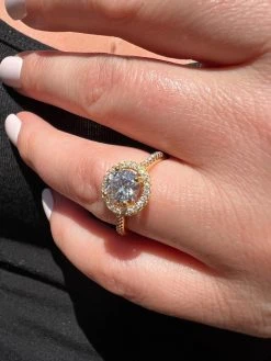 Real 1.2ct VVS D Moissanite Engagement Promise Ring 14k Gold Plated 925 Silver 19 Real 1.2ct VVS D Moissanite Engagement Promise Ring 14k Gold Plated 925 Silver -Harlem Bling Shop harlembling real 1.2ct vvs d moissanite engagement promise ring 14k gold plated 925 silver 87222.1664302415