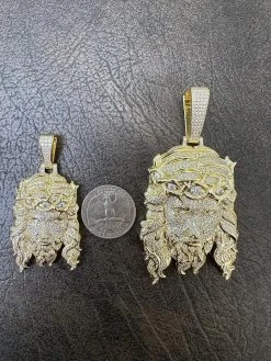 Real 14k Gold Vermeil 925 Silver Fully Iced Hip Hop Jesus Piece Pendant Necklace 29 Real 14k Gold Vermeil 925 Silver Fully Iced Hip Hop Jesus Piece Pendant Necklace -Harlem Bling Shop harlembling real 14k gold vermeil 925 silver fully iced hip hop jesus piece pendant necklace 38374.1696386249