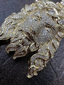 Real 14k Gold Vermeil 925 Silver Fully Iced Hip Hop Jesus Piece Pendant Necklace 30 Real 14k Gold Vermeil 925 Silver Fully Iced Hip Hop Jesus Piece Pendant Necklace -Harlem Bling Shop harlembling real 14k gold vermeil 925 silver fully iced hip hop jesus piece pendant necklace 60928.1696386010