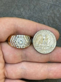 Real 14k Gold Vermeil 925 Silver Out Iced Diamond Hip Hop Solitaire Ring Men's 24 Real 14k Gold Vermeil 925 Silver Out Iced Diamond Hip Hop Solitaire Ring Men's -Harlem Bling Shop harlembling real 14k gold vermeil 925 silver out iced diamond hip hop solitaire ring mens 22155.1664391035