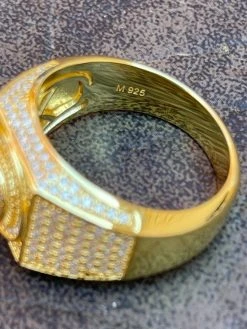 Real 14k Gold Vermeil Mens Hip Hop Iced MOISSANITE Ring - Passes Diamond Tester 23 Real 14k Gold Vermeil Mens Hip Hop Iced MOISSANITE Ring - Passes Diamond Tester -Harlem Bling Shop harlembling real 14k gold vermeil mens hip hop iced moissanite ring passes diamond tester 59978.1664362657