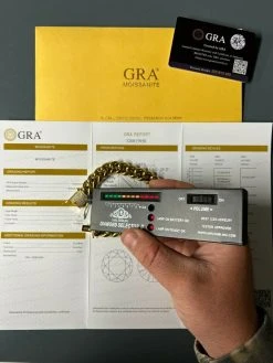 Real 14k Gold Vermeil Miami Cuban Bracelet Iced MOISSANITE Pass Diamond Tester 19 Real 14k Gold Vermeil Miami Cuban Bracelet Iced MOISSANITE Pass Diamond Tester -Harlem Bling Shop harlembling real 14k gold vermeil miami cuban bracelet iced moissanite pass diamond tester 54278.1664359172