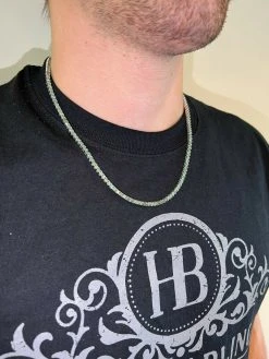 REAL 3mm Blue Green MOISSANITE Tennis Chain Necklace - Pass Diamond Test 14-24" 21 REAL 3mm Blue Green MOISSANITE Tennis Chain Necklace - Pass Diamond Test 14-24" -Harlem Bling Shop harlembling real 3mm blue green moissanite tennis chain necklace pass diamond test 14 24 48155.1664358828