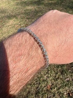 Real 3mm MOISSANITE Illusion Miracle Set Tennis Bracelet In 925 Silver 6-8.5" 35 Real 3mm MOISSANITE Illusion Miracle Set Tennis Bracelet In 925 Silver 6-8.5" -Harlem Bling Shop harlembling real 3mm moissanite illusion miracle set tennis bracelet in 925 silver 6 8.5 09638.1674668625