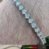 Real 3mm MOISSANITE Illusion Miracle Set Tennis Bracelet In 925 Silver 6-8.5" 2 Real 3mm MOISSANITE Illusion Miracle Set Tennis Bracelet In 925 Silver 6-8.5" -Harlem Bling Shop harlembling real 3mm moissanite illusion miracle set tennis bracelet in 925 silver 6 8.5 94389.1674668500