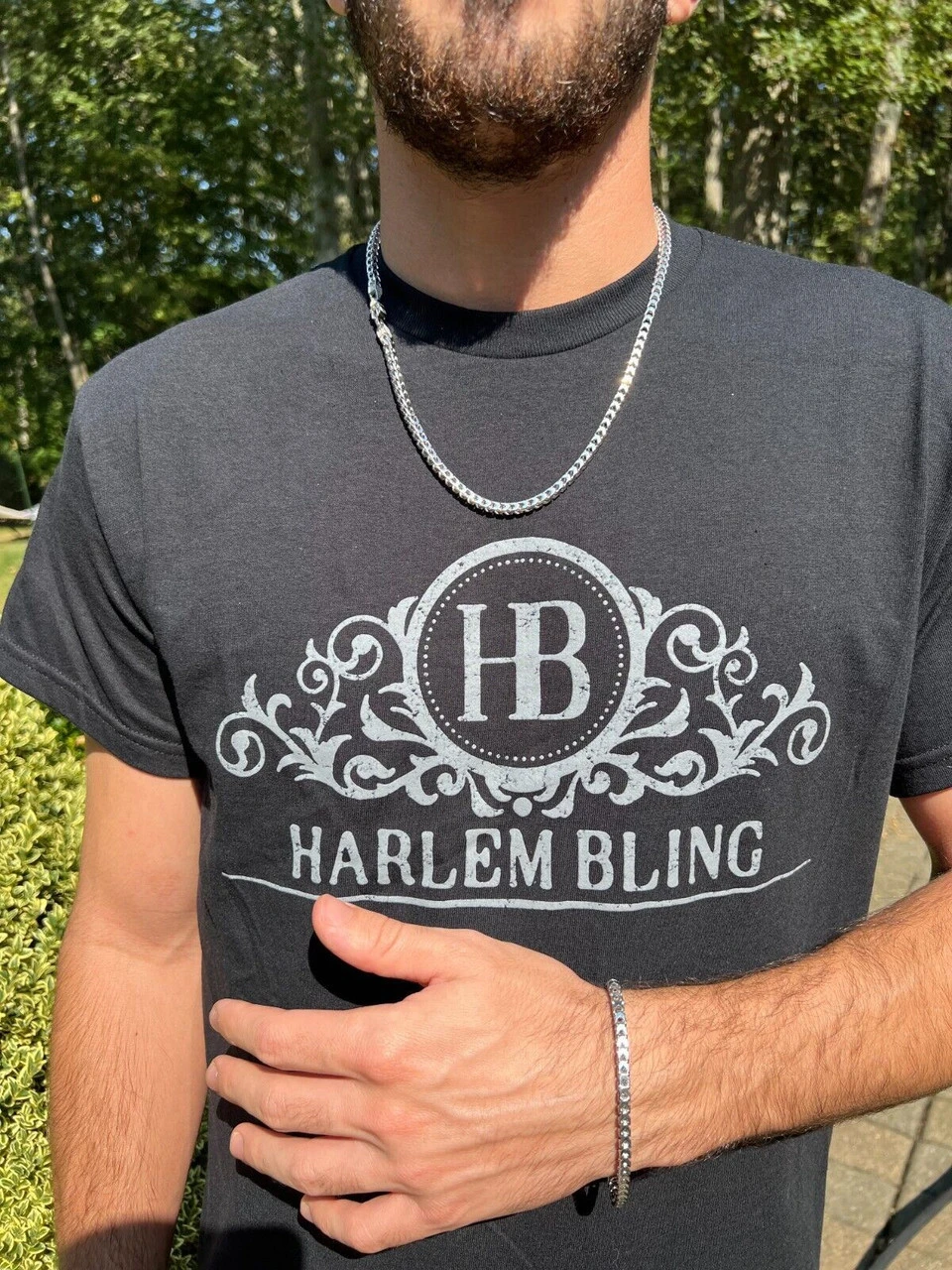 Real 5mm Franco Chain Necklace Bracelet Solid 925 Silver Iced MOISSANITE Clasp 13 Real 5mm Franco Chain Necklace Bracelet Solid 925 Silver Iced MOISSANITE Clasp - Image 11