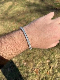 REAL 5mm MOISSANITE Princess Cut Square Tennis Bracelet Passes Diamond Tester 37 REAL 5mm MOISSANITE Princess Cut Square Tennis Bracelet Passes Diamond Tester -Harlem Bling Shop harlembling real 5mm moissanite princess cut square tennis bracelet passes diamond tester 37798.1675447172