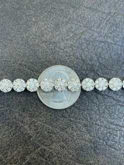 Real 9.5CT MOISSANITE 925 Silver Mens Iced Flooded Out Cluster Tennis Bracelet 24 Real 9.5CT MOISSANITE 925 Silver Mens Iced Flooded Out Cluster Tennis Bracelet -Harlem Bling Shop harlembling real 9.5ct moissanite 925 silver mens iced flooded out cluster tennis bracelet 16587.1664358446