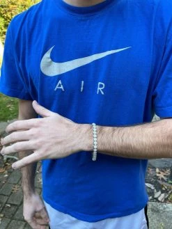 Real 9.5CT MOISSANITE 925 Silver Mens Iced Flooded Out Cluster Tennis Bracelet 18 Real 9.5CT MOISSANITE 925 Silver Mens Iced Flooded Out Cluster Tennis Bracelet -Harlem Bling Shop harlembling real 9.5ct moissanite 925 silver mens iced flooded out cluster tennis bracelet 50192.1664359328