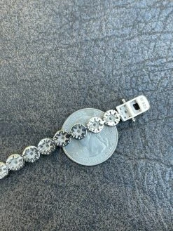 Real 9.5CT MOISSANITE 925 Silver Mens Iced Flooded Out Cluster Tennis Bracelet 25 Real 9.5CT MOISSANITE 925 Silver Mens Iced Flooded Out Cluster Tennis Bracelet -Harlem Bling Shop harlembling real 9.5ct moissanite 925 silver mens iced flooded out cluster tennis bracelet 61198.1664363022