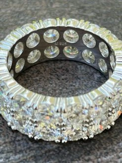 Real 925 Silver Hip Hop Iced Tennis 10mm Moissanite Ring - Passes Diamond Tester 25 Real 925 Silver Hip Hop Iced Tennis 10mm Moissanite Ring - Passes Diamond Tester -Harlem Bling Shop harlembling real 925 silver hip hop iced tennis 10mm moissanite ring passes diamond tester 72727.1664392693