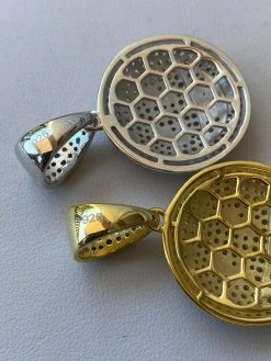 Real 925 Silver Hip Hop Pendant Necklace Iced Emoji Money Mouth Rich Money -Harlem Bling Shop harlembling real 925 silver hip hop pendant necklace iced emoji money mouth rich money 81187.1664391516