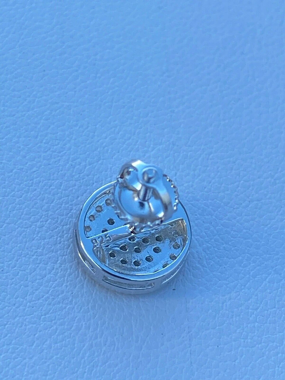 Real 925 Silver Iced Moissanite Hip Hop Men's Earrings Studs Pass Diamond Tester 13 Real 925 Silver Iced Moissanite Hip Hop Men's Earrings Studs Pass Diamond Tester - Image 11