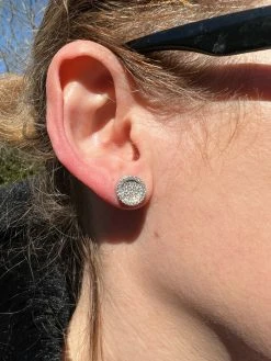 Real 925 Silver Iced Moissanite Hip Hop Round Earrings Studs Pass Diamond Tester 20 Real 925 Silver Iced Moissanite Hip Hop Round Earrings Studs Pass Diamond Tester -Harlem Bling Shop harlembling real 925 silver iced moissanite hip hop round earrings studs pass diamond tester 05912.1664356275