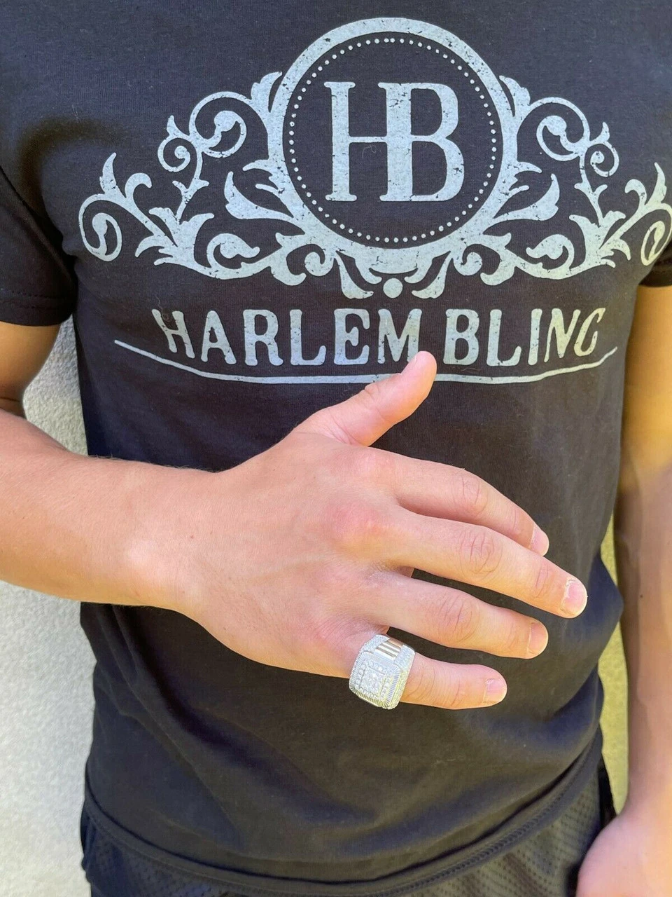 Real 925 Silver Men's Hip Hop Big Iced 3.1ct Moissanite Ring Pass Diamond Tester 13 Real 925 Silver Men's Hip Hop Big Iced 3.1ct Moissanite Ring Pass Diamond Tester - Image 11