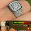 Real 925 Silver Men's Hip Hop Iced 1.8ct Moissanite Ring - Passes Diamond Tester 2 Real 925 Silver Men's Hip Hop Iced 1.8ct Moissanite Ring - Passes Diamond Tester -Harlem Bling Shop harlembling real 925 silver mens hip hop iced 1.8ct moissanite ring passes diamond tester 05111.1664383888