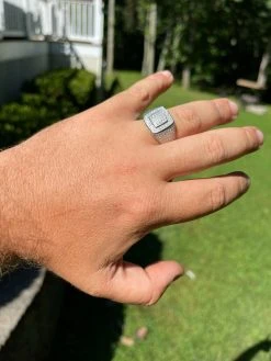 Real 925 Silver Men's Hip Hop Iced 1.8ct Moissanite Ring - Passes Diamond Tester 28 Real 925 Silver Men's Hip Hop Iced 1.8ct Moissanite Ring - Passes Diamond Tester -Harlem Bling Shop harlembling real 925 silver mens hip hop iced 1.8ct moissanite ring passes diamond tester 43271.1664375843