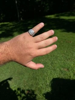 Real 925 Silver Men's Hip Hop Iced 1.8ct Moissanite Ring - Passes Diamond Tester 23 Real 925 Silver Men's Hip Hop Iced 1.8ct Moissanite Ring - Passes Diamond Tester -Harlem Bling Shop harlembling real 925 silver mens hip hop iced 1.8ct moissanite ring passes diamond tester 52879.1664372022