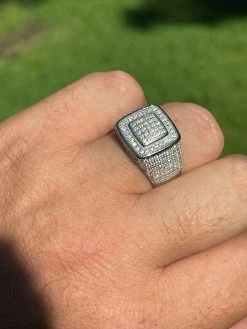 Real 925 Silver Men's Hip Hop Iced 1.8ct Moissanite Ring - Passes Diamond Tester 29 Real 925 Silver Men's Hip Hop Iced 1.8ct Moissanite Ring - Passes Diamond Tester -Harlem Bling Shop harlembling real 925 silver mens hip hop iced 1.8ct moissanite ring passes diamond tester 59596.1664394433