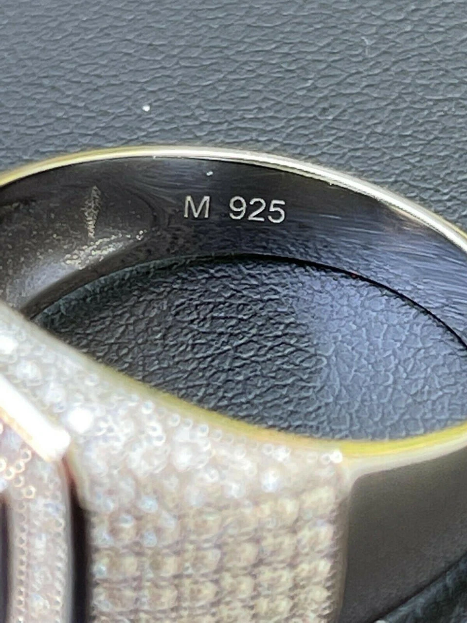 Real 925 Silver Men's Hip Hop Iced 1.8ct Moissanite Ring - Passes Diamond Tester 12 Real 925 Silver Men's Hip Hop Iced 1.8ct Moissanite Ring - Passes Diamond Tester - Image 10