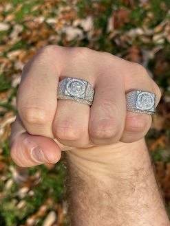 Real 925 Silver Mens Hip Hop Iced MOISSANITE Ring - Passes Diamond Tester W. GRA 18 Real 925 Silver Mens Hip Hop Iced MOISSANITE Ring - Passes Diamond Tester W. GRA -Harlem Bling Shop harlembling real 925 silver mens hip hop iced moissanite ring passes diamond tester w gra 58115.1664361697