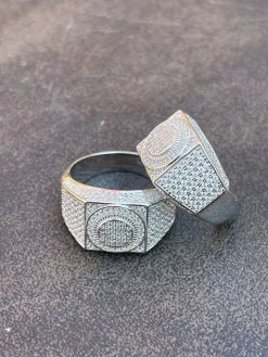 Real 925 Silver Mens Hip Hop Iced MOISSANITE Ring - Passes Diamond Tester W. GRA 24 Real 925 Silver Mens Hip Hop Iced MOISSANITE Ring - Passes Diamond Tester W. GRA -Harlem Bling Shop harlembling real 925 silver mens hip hop iced moissanite ring passes diamond tester w gra 93469.1664360782