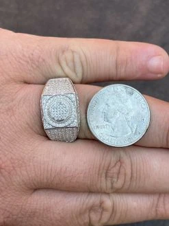 Real 925 Silver Mens Hip Hop Iced MOISSANITE Ring - Passes Diamond Tester W. GRA 25 Real 925 Silver Mens Hip Hop Iced MOISSANITE Ring - Passes Diamond Tester W. GRA -Harlem Bling Shop harlembling real 925 silver mens hip hop iced moissanite ring passes diamond tester w gra 93561.1664361006