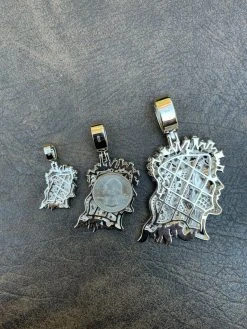 Real 925 Silver Mens Iced Hip Hop Jesus Pendant Iced Baguette Diamond Necklace 22 Real 925 Silver Mens Iced Hip Hop Jesus Pendant Iced Baguette Diamond Necklace -Harlem Bling Shop harlembling real 925 silver mens iced hip hop jesus pendant iced baguette diamond necklace 46835.1664357496