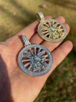 Real 925 Silver St Michael Archangel Necklace Pendant Iced Baguette Medallion 21 Real 925 Silver St Michael Archangel Necklace Pendant Iced Baguette Medallion -Harlem Bling Shop harlembling real 925 silver st michael archangel necklace pendant iced baguette medallion 05894.1664386546