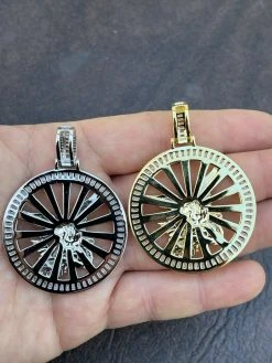 Real 925 Silver St Michael Archangel Necklace Pendant Iced Baguette Medallion 19 Real 925 Silver St Michael Archangel Necklace Pendant Iced Baguette Medallion -Harlem Bling Shop harlembling real 925 silver st michael archangel necklace pendant iced baguette medallion 08243.1664392783