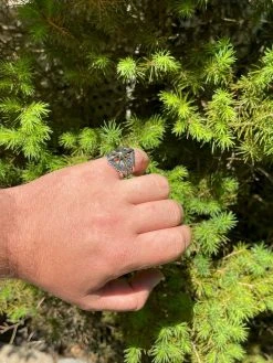 Real 925 Sterling Silver & 10k Gold Mens Nautical Compass Star Ring Sizes 7-13 22 Real 925 Sterling Silver & 10k Gold Mens Nautical Compass Star Ring Sizes 7-13 -Harlem Bling Shop harlembling real 925 sterling silver and 10k gold mens nautical compass star ring sizes 7 13 55015.1664379618