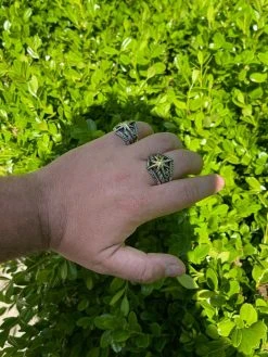 Real 925 Sterling Silver & 10k Gold Mens Nautical Compass Star Ring Sizes 7-13 27 Real 925 Sterling Silver & 10k Gold Mens Nautical Compass Star Ring Sizes 7-13 -Harlem Bling Shop harlembling real 925 sterling silver and 10k gold mens nautical compass star ring sizes 7 13 85932.1665669448