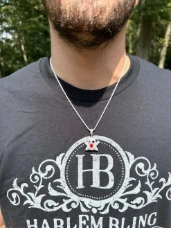 Real 925 Sterling Silver Gold Plated Snapchat Laughing Ghost Piece Pendant CZ 24 Real 925 Sterling Silver Gold Plated Snapchat Laughing Ghost Piece Pendant CZ -Harlem Bling Shop harlembling real 925 sterling silver gold plated snapchat laughing ghost piece pendant cz 95131.1691109031