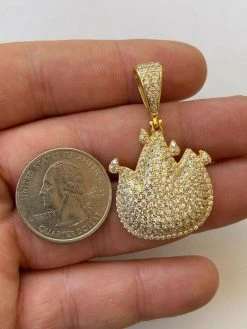 Real 925 Sterling Silver Hip Hop Fire Emoji Pendant Necklace Iced Flame 19 Real 925 Sterling Silver Hip Hop Fire Emoji Pendant Necklace Iced Flame -Harlem Bling Shop harlembling real 925 sterling silver hip hop fire emoji pendant necklace iced flame 56901.1664384111