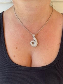 Real 925 Sterling Silver Hip Hop OK Hand Pendant Necklace Iced Diamond Emoji -Harlem Bling Shop harlembling real 925 sterling silver hip hop ok hand pendant necklace iced diamond emoji 33319.1664381879