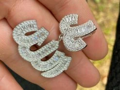 Real 925 Sterling Silver Iced Baguette Men Diamond Allah Arabic Pendant Necklace 22 Real 925 Sterling Silver Iced Baguette Men Diamond Allah Arabic Pendant Necklace -Harlem Bling Shop harlembling real 925 sterling silver iced baguette men diamond allah arabic pendant necklace 15499.1664392586