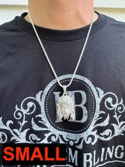 Real 925 Sterling Silver Iced Hip Hop Jesus Piece Pendant Necklace Solid Back 39 Real 925 Sterling Silver Iced Hip Hop Jesus Piece Pendant Necklace Solid Back -Harlem Bling Shop harlembling real 925 sterling silver iced hip hop jesus piece pendant necklace solid back 33060.1696386065