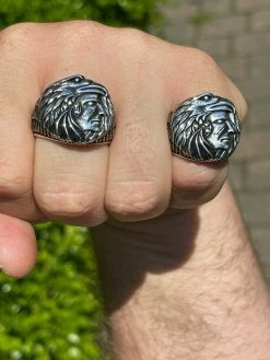 Real 925 Sterling Silver Mens Indian Chief In Eagle Headdress Native American 23 Real 925 Sterling Silver Mens Indian Chief In Eagle Headdress Native American -Harlem Bling Shop harlembling real 925 sterling silver mens indian chief in eagle headdress native american 08711.1664392563