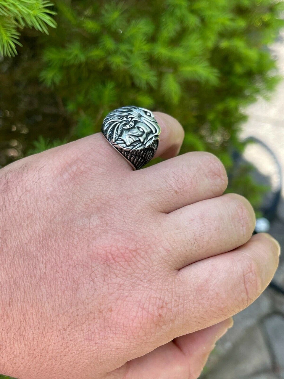 Real 925 Sterling Silver Mens Indian Chief In Eagle Headdress Native American 14 Real 925 Sterling Silver Mens Indian Chief In Eagle Headdress Native American - Image 12