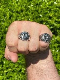 Real 925 Sterling Silver Mens Plain American Bald Eagle Ring Size 7 8 9 10 11 12 -Harlem Bling Shop harlembling real 925 sterling silver mens plain american bald eagle ring size 7 8 9 10 11 12 74916.1664380337