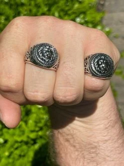 Real 925 Sterling Silver Mens Plain Lion Ring Leo Head Size 7 8 9 10 11 12 13 -Harlem Bling Shop harlembling real 925 sterling silver mens plain lion ring leo head size 7 8 9 10 11 12 13 37379.1664387004