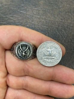 Real 925 Sterling Silver Mens Plain Owl Ring - Symbol Of Wisdom Animal Size 7-13 35 Real 925 Sterling Silver Mens Plain Owl Ring - Symbol Of Wisdom Animal Size 7-13 -Harlem Bling Shop harlembling real 925 sterling silver mens plain owl ring symbol of wisdom animal size 7 13 95190.1664387211